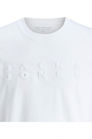 Tricou JACK &JONES Pacer Print - 12273295-Bright White [1]