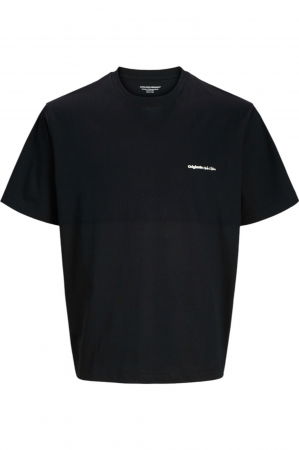 BĂRBAŢI - Tricou JACK &JONES Paros Abstract Backprint - 12273385-Black