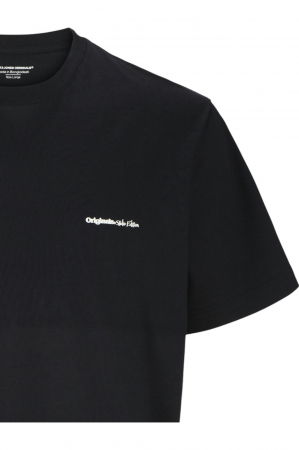 Tricou JACK &JONES Paros Abstract Backprint - 12273385-Black [3]