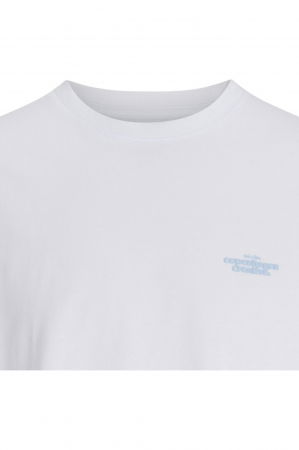 Tricou JACK &JONES Paros Abstract Backprint - 12273385-Bright White [2]