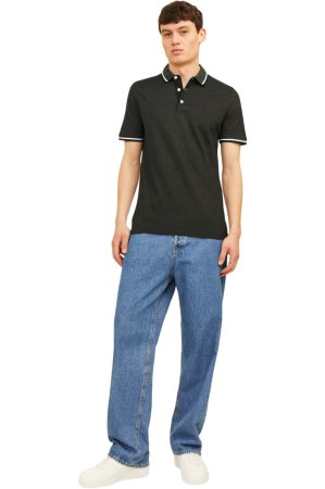 Tricou JACK &JONES Paulos Polo 2PK - 12191216-Navy Blazer [2]