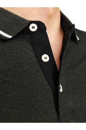 Tricou JACK &JONES Paulos Polo 2PK - 12191216-Navy Blazer [4]
