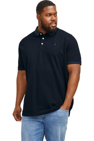 REDUCERI - Tricou JACK &JONES Paulos Polo SS PLS - 12143859-Dark Navy