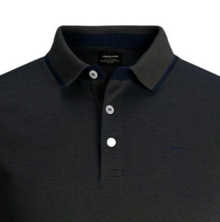Tricou JACK &JONES Paulos Polo SS PLS - 12143859-Black [1]