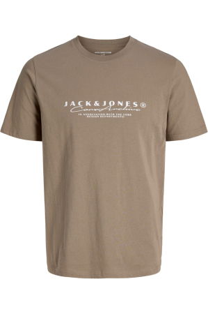 REDUCERI - Tricou JACK &JONES Point Branding PLS - 12292229-Desert Taupe