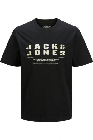 REDUCERI - Tricou JACK &JONES Recharge Front - 12274716-Black