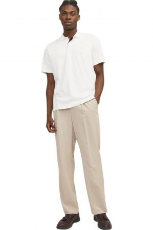 Tricou JACK &JONES Rodney Polo - 12251180-Cloud Dancer [4]