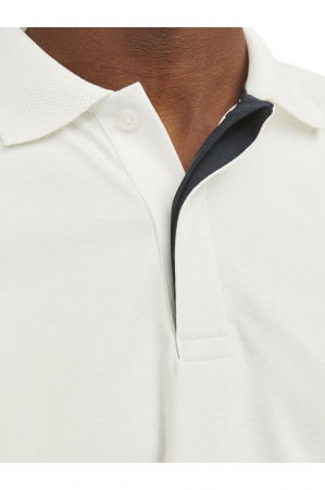 Tricou JACK &JONES Rodney Polo - 12251180-Cloud Dancer [2]