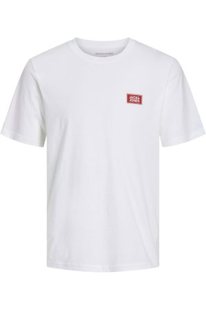 NOUTĂŢI - Tricou JACK &JONES Rush Tee SN - 12298424-Bright White