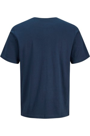Tricou JACK &JONES Rush Tee SN - 12298424-Navy Blazer [1]
