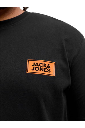 Tricou JACK &JONES Rush Tee Sn PLS - 12299614-Black [2]