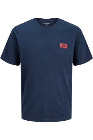 Tricou JACK &JONES Rush Tee Sn PLS - 12299614-Navy Blazer [3]