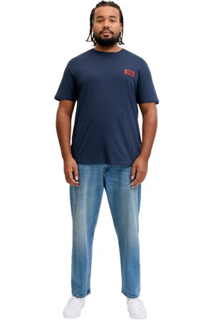 Tricou JACK &JONES Rush Tee Sn PLS - 12299614-Navy Blazer [4]