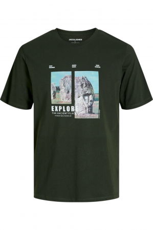 ÎMBRĂCĂMINTE - Tricou JACK &JONES Ryu Crew Neck - 12278540-Duffel Bag