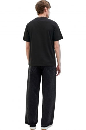 Tricou JACK &JONES Sago Logo Slub - 12276524-Black [1]