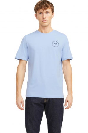 BĂRBAŢI - Tricou JACK &JONES Simon - 12269280-Chambray Blue SP