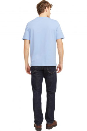 Tricou JACK &JONES Simon - 12269280-Chambray Blue SP [1]