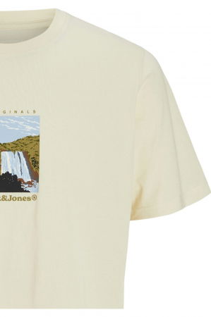 Tricou JACK &JONES Split Graphic Front - 12273000-Antique White [3]