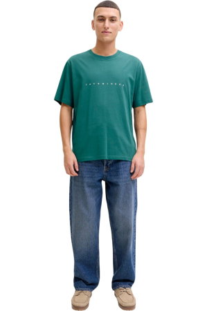 Tricou JACK &JONES Star - 12234746-Atlantic Deep [4]