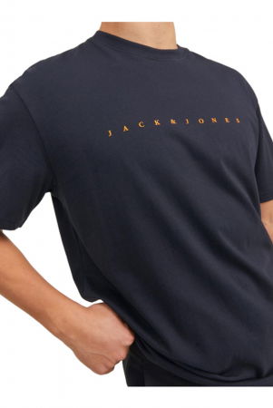 Tricou JACK &JONES Star - 12234746-Dark Navy [2]