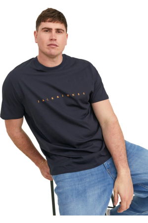 Tricou JACK &JONES Star PLS - 12243625-Dark Navy [2]