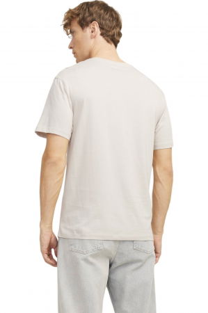 Tricou JACK &JONES Taka - 12269369-Moonbeam [1]