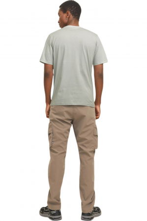 Tricou JACK &JONES Tarmac Camo Front - 12273239-Aqua Gray [1]