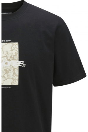 Tricou JACK &JONES Tarmac Camo Front JNR - 12274620-Black [2]