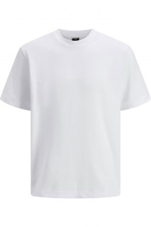 REDUCERI - Tricou JACK &JONES Tarmac Fabric - 12273217-Bright White