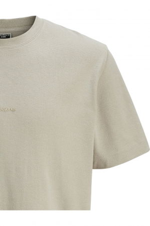 Tricou JACK &JONES Tarmac Fabric - 12273217-Pure Cashmere [2]