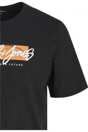 Tricou JACK &JONES Tiley - 12256774-Black [2]