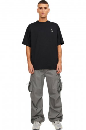 Tricou JACK &JONES Triangle - 12253435-Black [6]