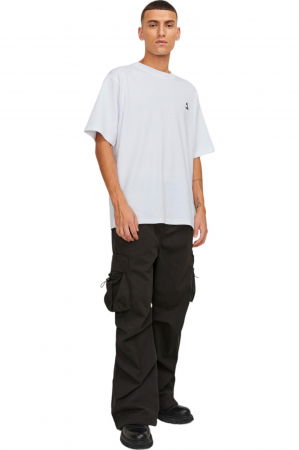 Tricou JACK &JONES Triangle - 12253435-White [5]