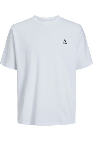 Tricou JACK &JONES Triangle - 12253435-White [0]