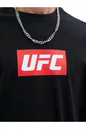 Tricou JACK &JONES UFC CN - 12290261-Black [2]