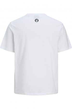 Tricou JACK &JONES UFC CN - 12290261-Bright White [3]