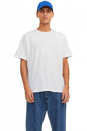 Tricou JACK &JONES Under 3-Pack - 12248076-White [2]
