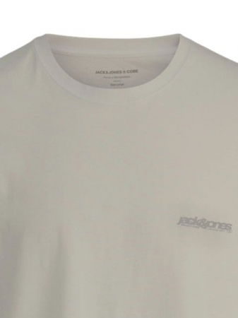 Tricou JACK &JONES Union Back Print PLS - 12279627-Paloma [3]