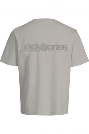 Tricou JACK &JONES Union Back Print PLS - 12279627-Paloma [1]