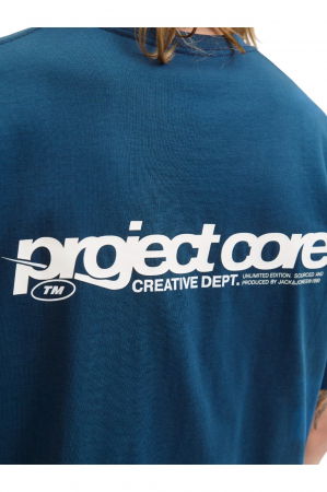 Tricou JACK &JONES Union Back Print PLS - 12279627-Titan [2]