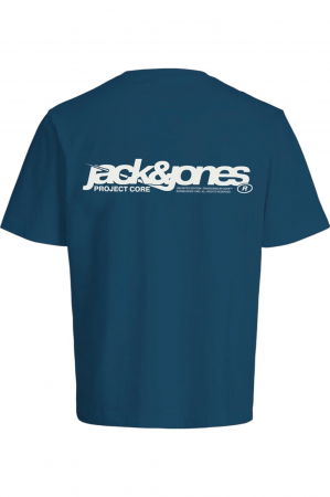 Tricou JACK &JONES Union Back Print PLS - 12279627-Titan [1]