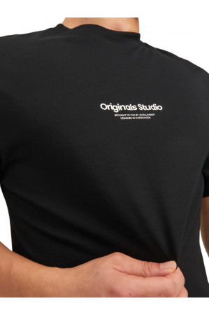 Tricou JACK &JONES Vesterbro - 12240121-Black [4]