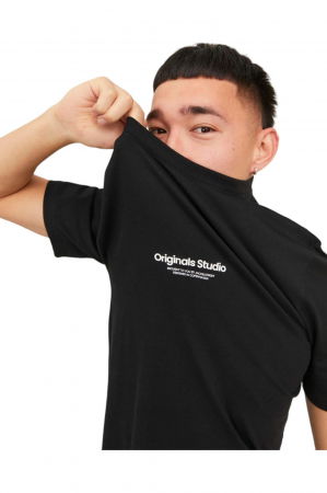 Tricou JACK &JONES Vesterbro - 12240121-Black [2]