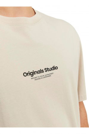 Tricou JACK &JONES Vesterbro - 12240121-Moonbeam [2]