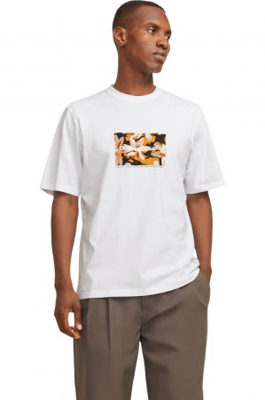 BĂRBAŢI - Tricou JACK &JONES Vesterbro Newton Box - 12265742-Bright