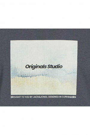 Tricou JACK &JONES Vesterbro Newton Box - 12265742-Iron [3]