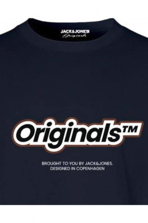 Tricou JACK &JONES Vesterbro Newton Brand Scan - 12265740-Sky Captain [1]