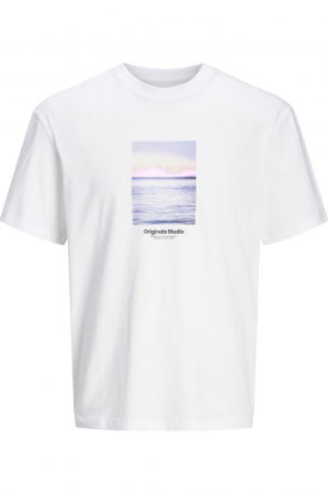 Tricou JACK &JONES Vesterbro Picture - 12250421-Bright [0]