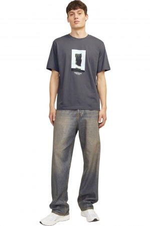 Tricou JACK &JONES Vesterbro Picture - 12250421-Iron [6]