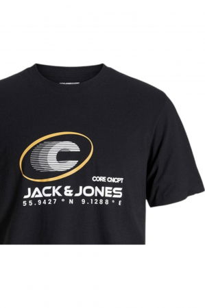 Tricou JACK &JONES Vibrant Crew Neck AW24 - 12277744-Black [2]